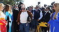 El Presidente Mujica en el autódromo de El Pinar