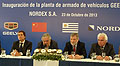 Presidente José Mujica y ministro Roberto Kreimerman presiden el evento