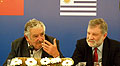 Presidente José Mujica y ministro Roberto Kreimerman