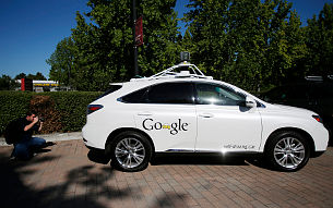 El auto de Google