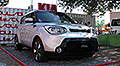 Kia Soul en el stand de Kia Motors Uruguay