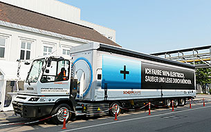 El camión eléctrico de BMW y SCHERM