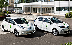 Los eléctricos Nissan Leaf y Renault Zoe
