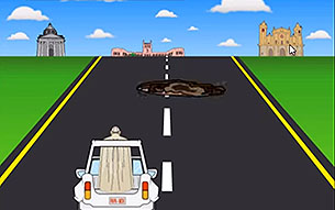 Imagen del videojuego Papa Road