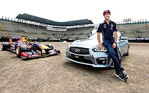Daniel Ricciardo en México