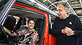 Presidenta Dilma Rouseff y CEO Sergio Marchione en Jeep Renegade