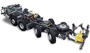 Volvo chasis para bus B12R
