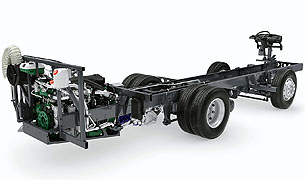 Volvo chasis para bus B9R
